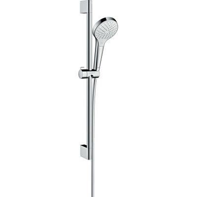 Hansgrohe Croma Select S zestaw prysznicowy ścienny biały/chrom 26562400