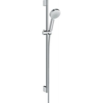 Hansgrohe Crometta 100 EcoSmart zestaw prysznicowy ścienny biały/chrom 26662400