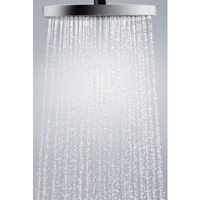 Hansgrohe Raindance Select E deszczownica 30x16 cm z ramieniem prysznicowym biały/chrom 27385400