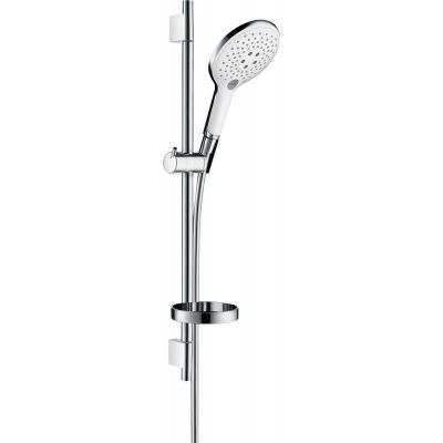 Hansgrohe Raindance Select S zestaw prysznicowy ścienny biały/chrom 27802400