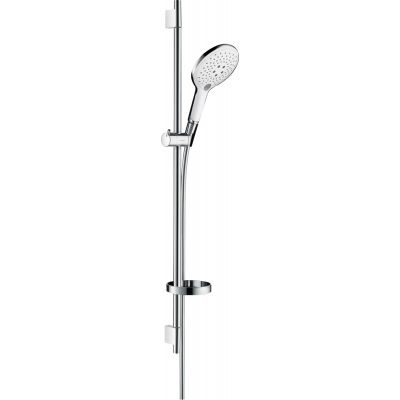 Hansgrohe Raindance Select S zestaw prysznicowy ścienny biały/chrom 27803400