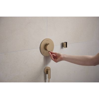 Hansgrohe FixFit Fine S przyłącze kątowe brąz szczotkowany 28882140