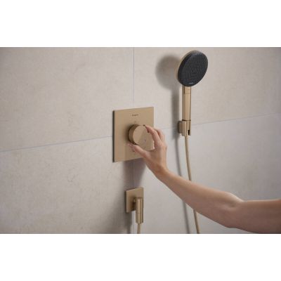 Hansgrohe Porter Fine uchwyt prysznicowy brąz szczotkowany 28885140