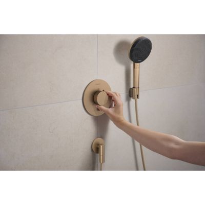 Hansgrohe Porter Fine uchwyt prysznicowy brąz szczotkowany 28885140