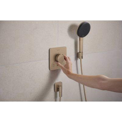 Hansgrohe Porter Fine uchwyt prysznicowy brąz szczotkowany 28885140