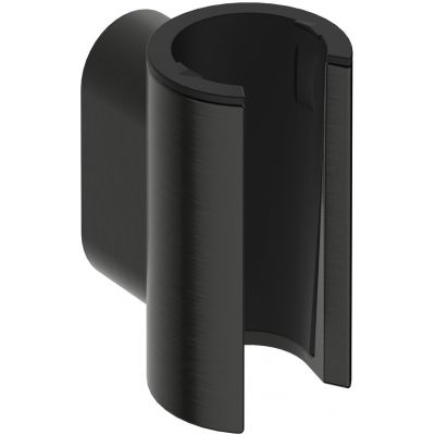 Hansgrohe Porter Fine uchwyt prysznicowy czarny chrom szczotkowany 28885340