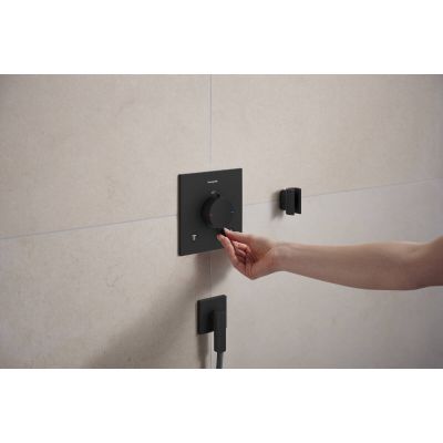 Hansgrohe Porter Fine uchwyt prysznicowy czarny 28885670