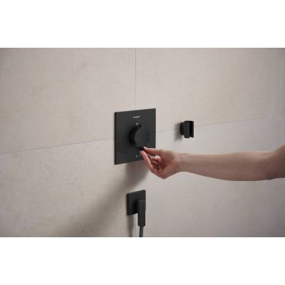 Hansgrohe Porter Fine uchwyt prysznicowy czarny 28885670