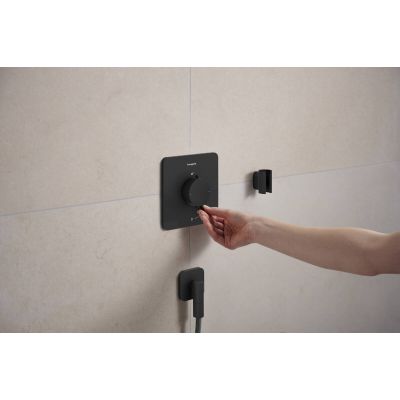 Hansgrohe Porter Fine uchwyt prysznicowy czarny 28885670