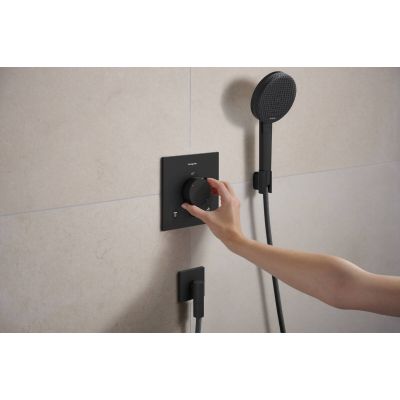 Hansgrohe Porter Fine uchwyt prysznicowy czarny 28885670
