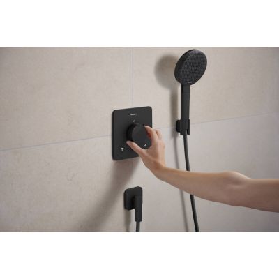 Hansgrohe Porter Fine uchwyt prysznicowy czarny 28885670