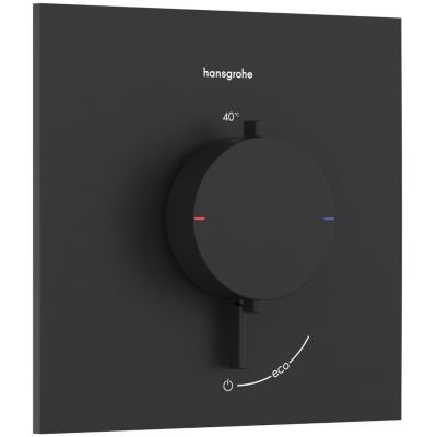 Hansgrohe Ecostat Comfort E bateria prysznicowa podtynkowa termostatyczna czarna 33710670