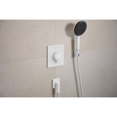Hansgrohe Ecostat Comfort E bateria prysznicowa podtynkowa termostatyczna biała 33710700