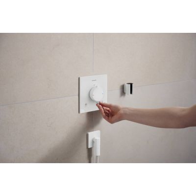 Hansgrohe Ecostat Comfort E bateria wannowo-prysznicowa podtynkowa termostatyczna biała 33711700
