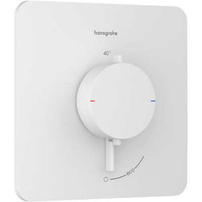 Hansgrohe Ecostat Comfort Q bateria prysznicowa podtynkowa termostatyczna biała 33712700