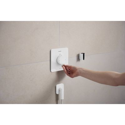 Hansgrohe Ecostat Comfort Q bateria prysznicowa podtynkowa termostatyczna biała 33712700