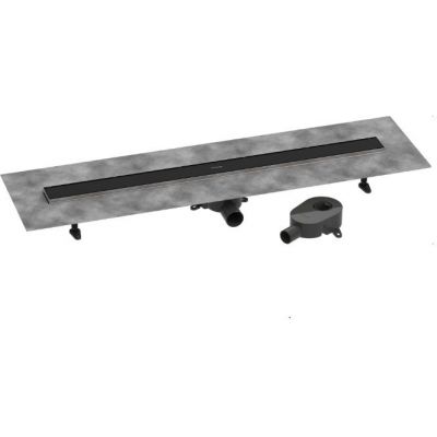 Hansgrohe Raindrain odpływ liniowy 100 cm czarny mat 56275670