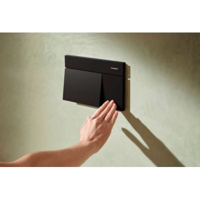 Hansgrohe Element E przycisk spłukujący do WC czarny 66003670