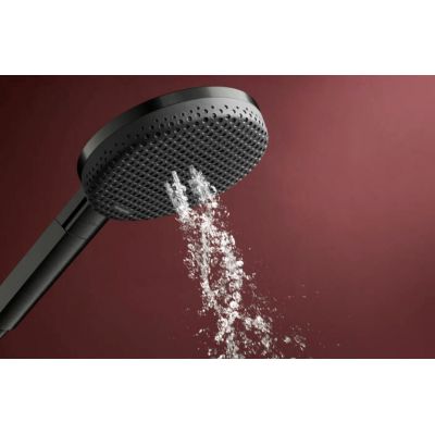 Hansgrohe Raindance Alive Select S zestaw prysznicowy ścienny Czarny Chrom Szczotkowany 24611340