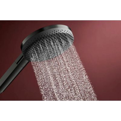 Hansgrohe Raindance Alive Select S zestaw prysznicowy ścienny Czarny Chrom Szczotkowany 24611340