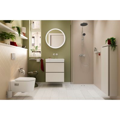 Hansgrohe Activera S zestaw prysznicowy ścienny z deszczownicą chrom 28875000