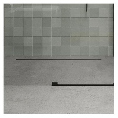 Hagser Iris Slim odpływ prysznicowy liniowy 60 cm ruszt odwracalny czarny mat HGR16000030