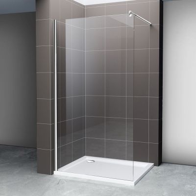 Hagser Bertina Walk-In ścianka prysznicowa 90 cm chrom/szkło przezroczyste HGR15000022