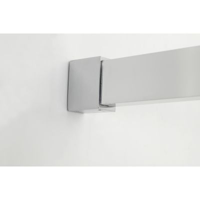Hagser Alena drzwi prysznicowe 120 cm dwuczęściowe przesuwne chrom błyszczący/szkło przezroczyste HGR60000021