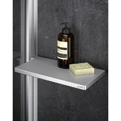 Hüppe Select+ Tablet półka pod prysznic srebrny mat SL2101087