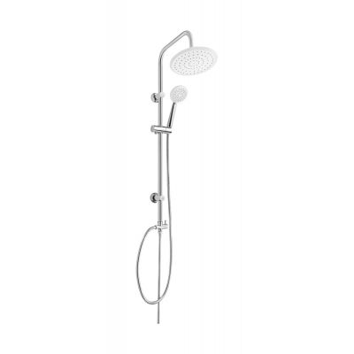 Invena Simi zestaw prysznicowy z deszczownicą chrom/biały AU-17-001