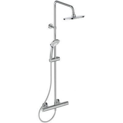 Ideal Standard Ceratherm T25 zestaw prysznicowy ścienny termostatyczny z deszczownicą chrom A7208AA