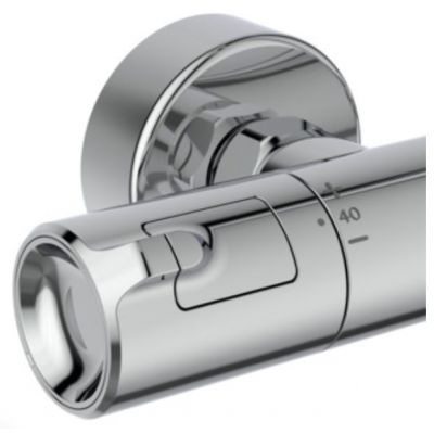 Ideal Standard Ceratherm zestaw prysznicowy ścienny termostatyczny z deszczownicą chrom A7565AA