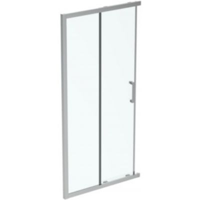 Ideal Standard Connect 2 drzwi prysznicowe cm rozsuwane srebrny szczotkowany/szkło przezroczyste K9262EO