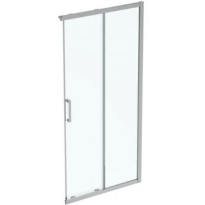 Ideal Standard Connect 2 drzwi prysznicowe cm rozsuwane srebrny szczotkowany/szkło przezroczyste K9262EO