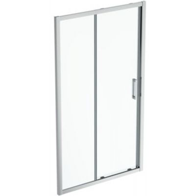 Ideal Standard Connect 2 drzwi prysznicowe 110 cm srebrny mat/szkło przezroczyste K9275EO