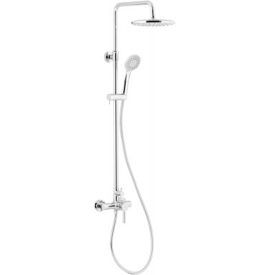 KFA Armatura Moza zestaw prysznicowy ścienny z deszczownicą chrom 5036-910-00