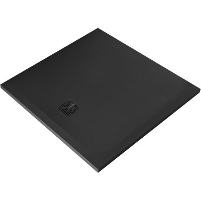 Kludi Terra brodzik kwadratowy 90x90 cm czarny mat 09DW0939
