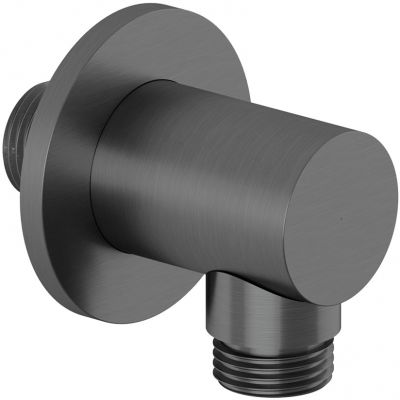 Kludi A-QA przyłącze kątowe czarny szczotkowany 65547N2-00