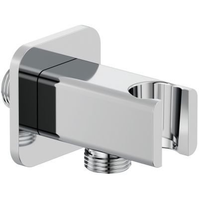 Kludi A-QA przyłącze kątowe z uchwytem chrom 6556805-00