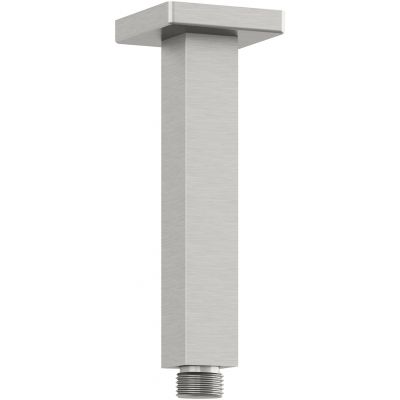 Kludi A-QA ramię prysznicowe 15 cm sufitowe nikiel szczotkowany 66545N5-00