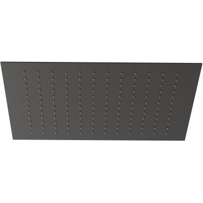 Kludi Asana deszczownica 44x44 cm kwadratowa czarny mat 6941039-00