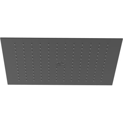 Kludi Asana deszczownica 44x44 cm kwadratowa czarny mat 6942039-00