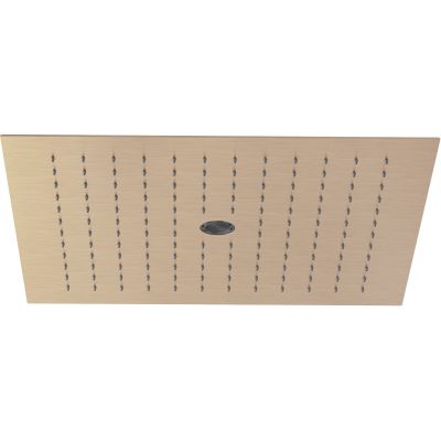 Kludi Asana deszczownica 44x44 cm kwadratowa brązowy szczotkowany 69420N1-00