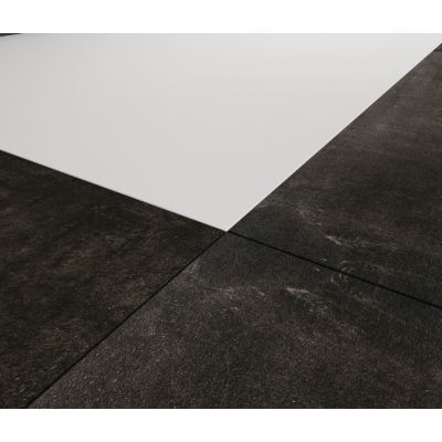 Kludi Terra brodzik prostokątny 100x70 cm czarny mat 08DW0339