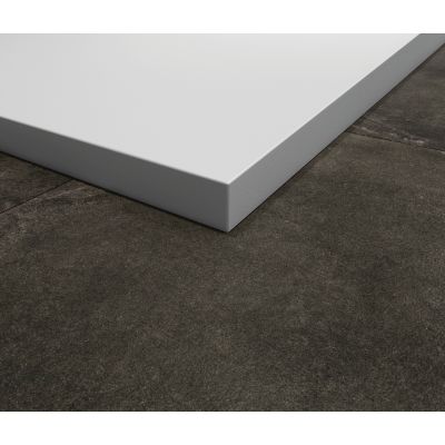 Kludi Terra brodzik prostokątny 100x70 cm czarny mat 08DW0339