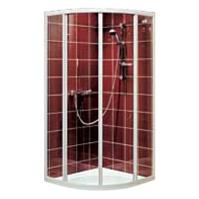 Kabina prysznicowa półokrągła 80 cm Koło Akord RKPG80202000