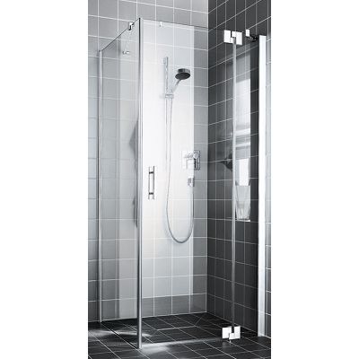 Kermi Filia XP drzwi prysznicowe 75 cm prawe srebrny połysk/szkło przezroczyste FX1WR07520VPK