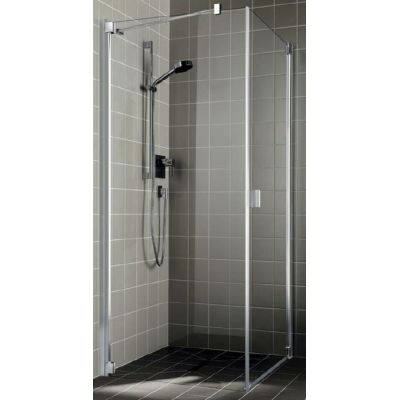 Kermi Raya RA TOL ścianka prysznicowa 120 cm lewa srebrny połysk/szkło przezroczyste RATOL12020VPK