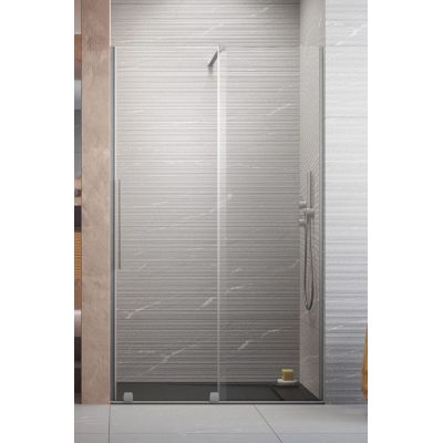 Radaway Furo Brushed Nickel DWJ drzwi prysznicowe 72,2 cm rozsuwane miedź szczotkowany/szkło przezroczyste 10107722-91-01L