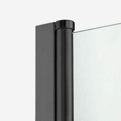 New Trendy New Soleo Black kabina prysznicowa 70x70 cm czarny półmat/szkło przezroczyste D-0233A/D-0237A